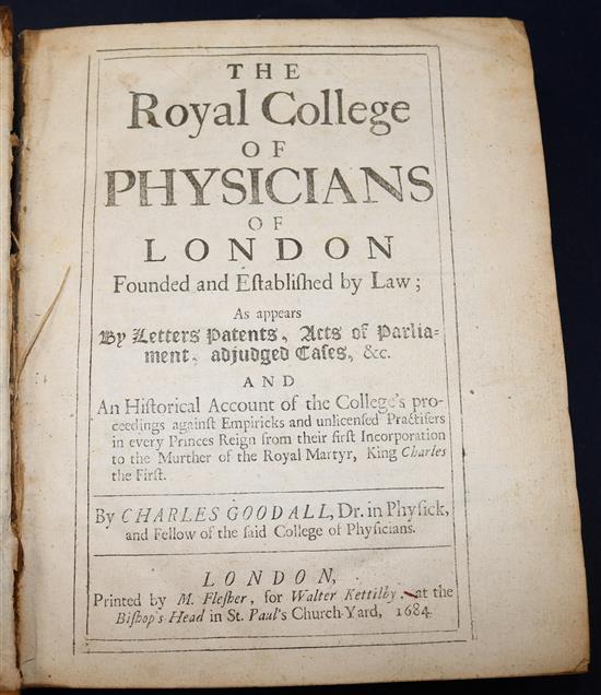 Goodall, Charles - The Royal College of Physicians of London,